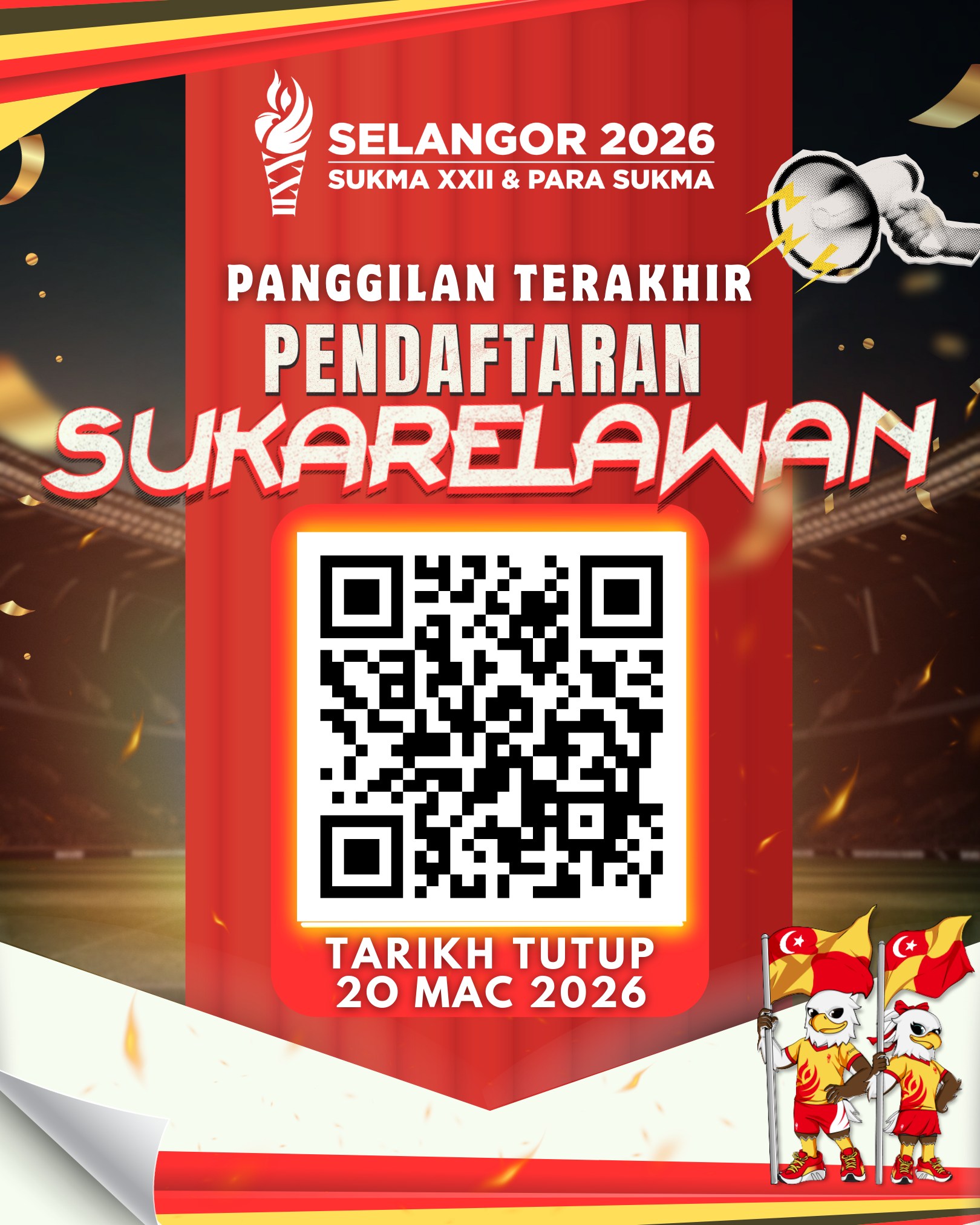 Volunteer Registration Poster